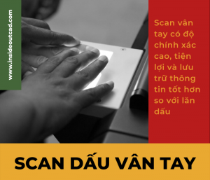 Scan lấy dấu vân tay