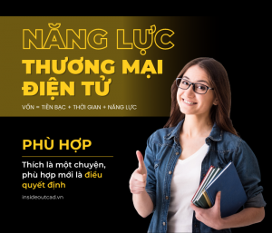 Năng lực để học tốt ngành thương mại điện tử