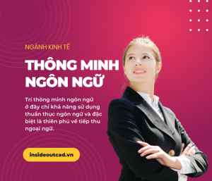 Học ngành kinh tế cần trí thông minh ngôn ngữ